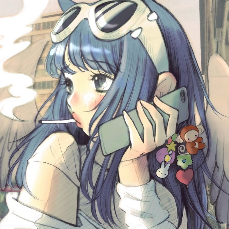 𝗪𝗲𝗰𝗵𝗮𝘁动漫女头｜权威动漫｜油画风动漫头像｜多色系漫头 