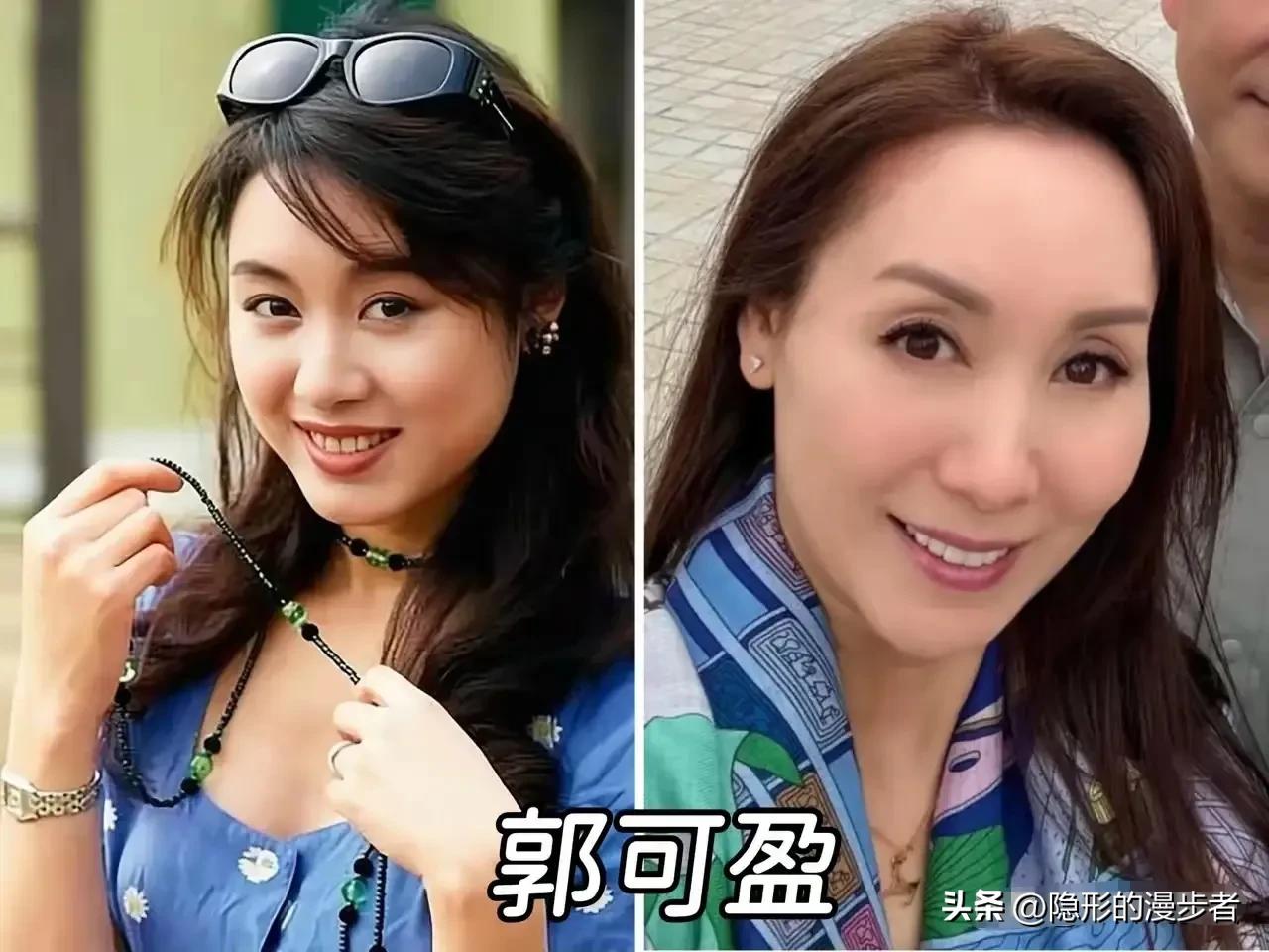 岁月从不败美人，一众明星今昔对比，直观展现不同人的抗老状态。郭可盈、利智、孙俪、
