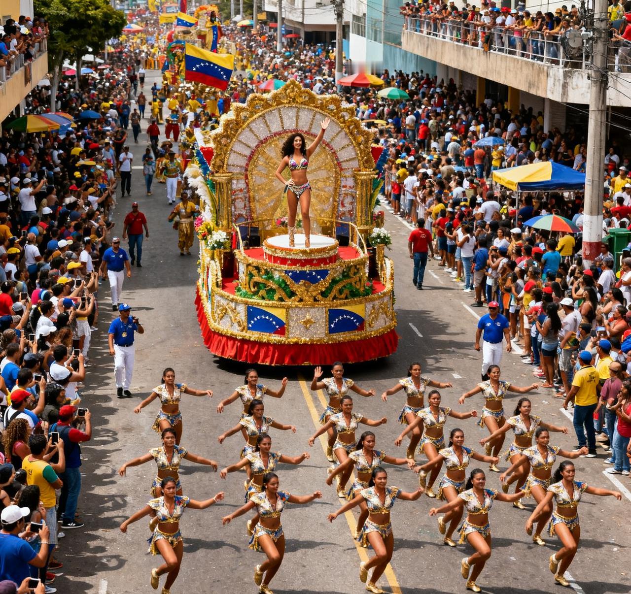 委内瑞拉民众上街
庆祝狂欢？
 
网上疯传的，委内瑞拉民众，因马杜罗被捕、上街庆
