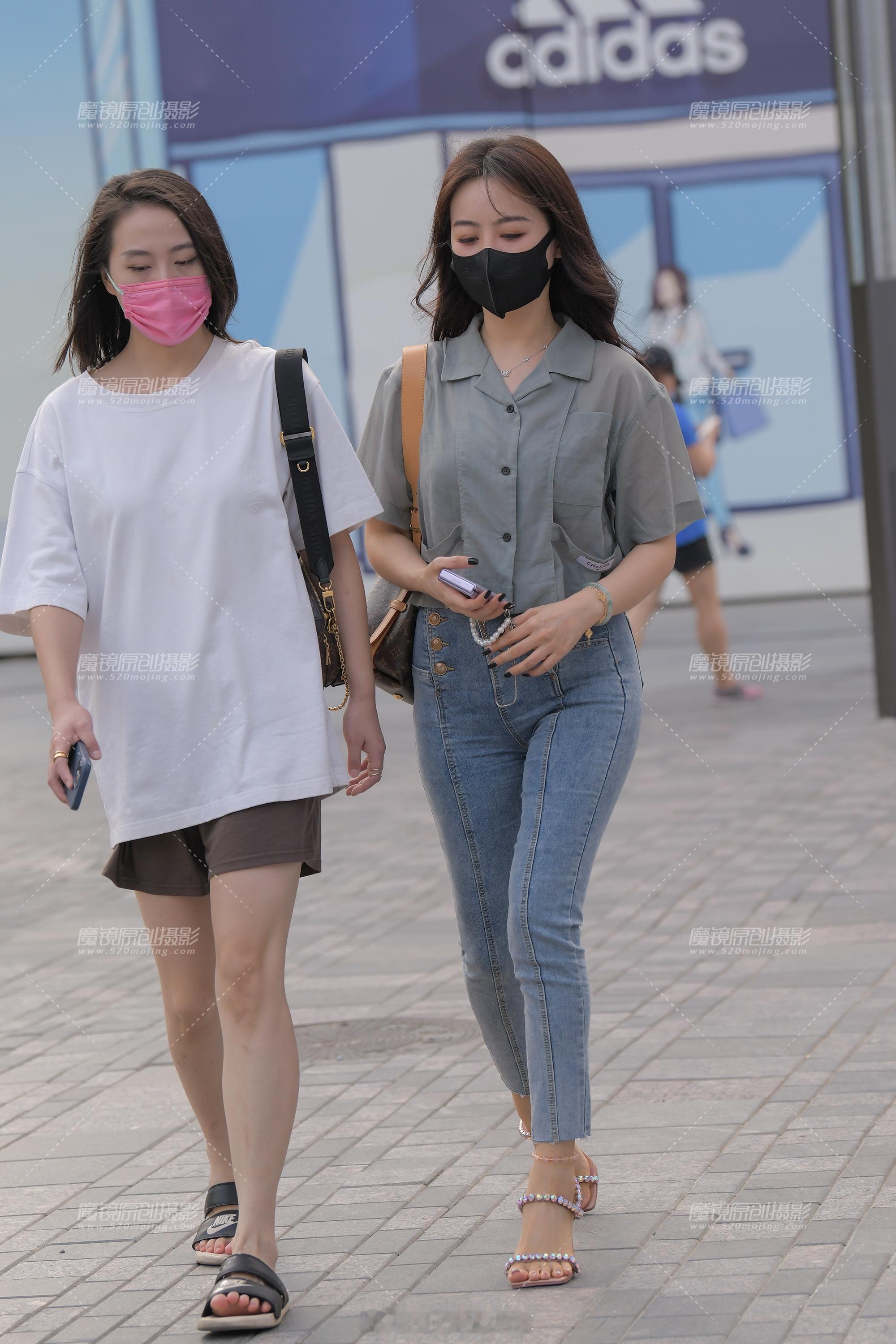 小姐姐穿的牛仔裤！ootd