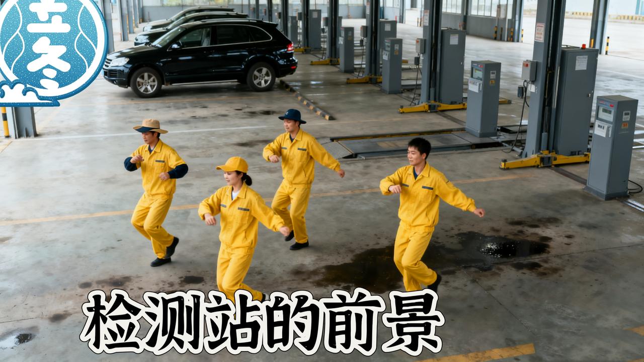 前几年挤破头的汽车年检，现在凉了！
日均检测量暴跌、低价战内卷到亏、
取消年检呼