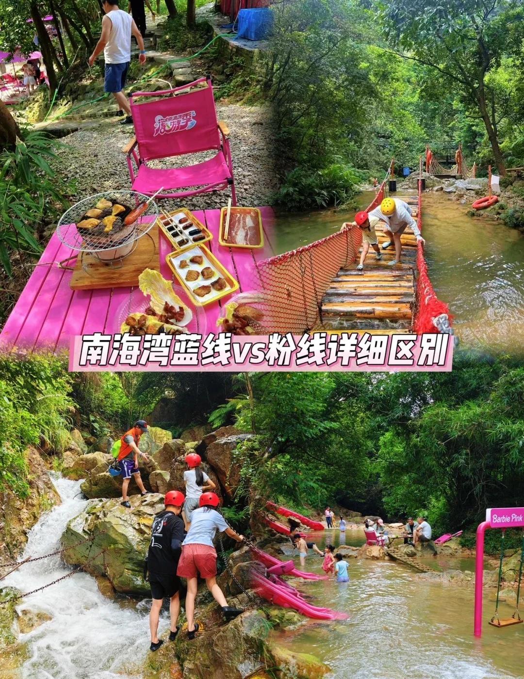 南海湾蓝线vs粉线详细区别✨别走错！！
亲身走完两条线，给大家直白说清楚，新手、