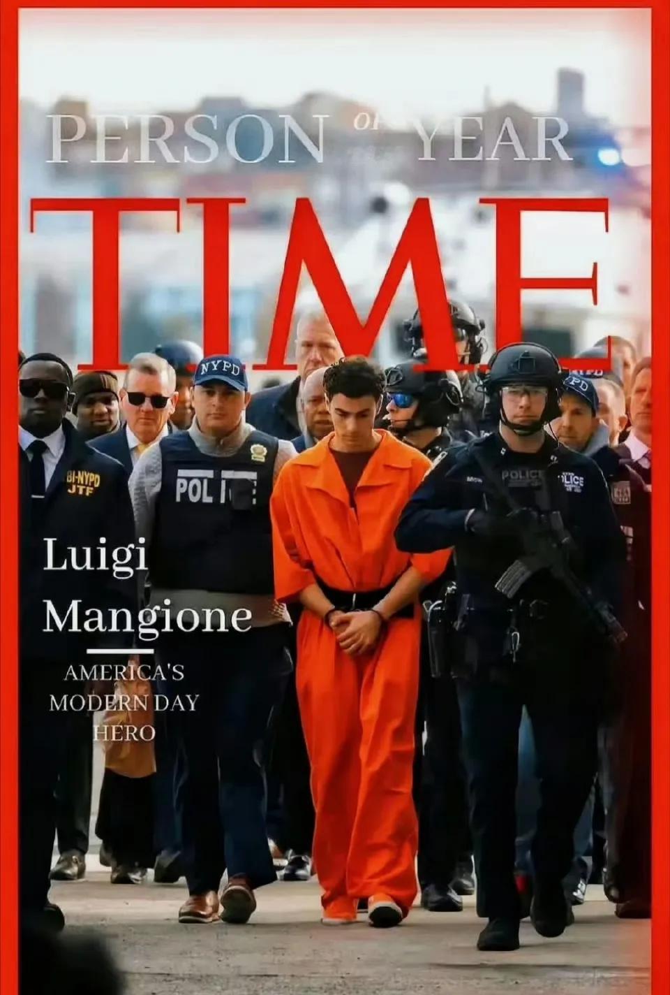 美国人崇尚个人英雄主义，特朗普被刺杀，整臂高呼的瞬间成为他的竞选助力。路易吉·曼