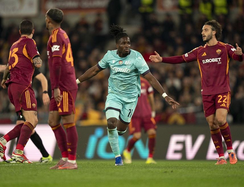 欧联杯罗马不敌博洛尼亚爆冷出局
 
20日消息，欧洲足坛方面，欧联和欧协联的1/