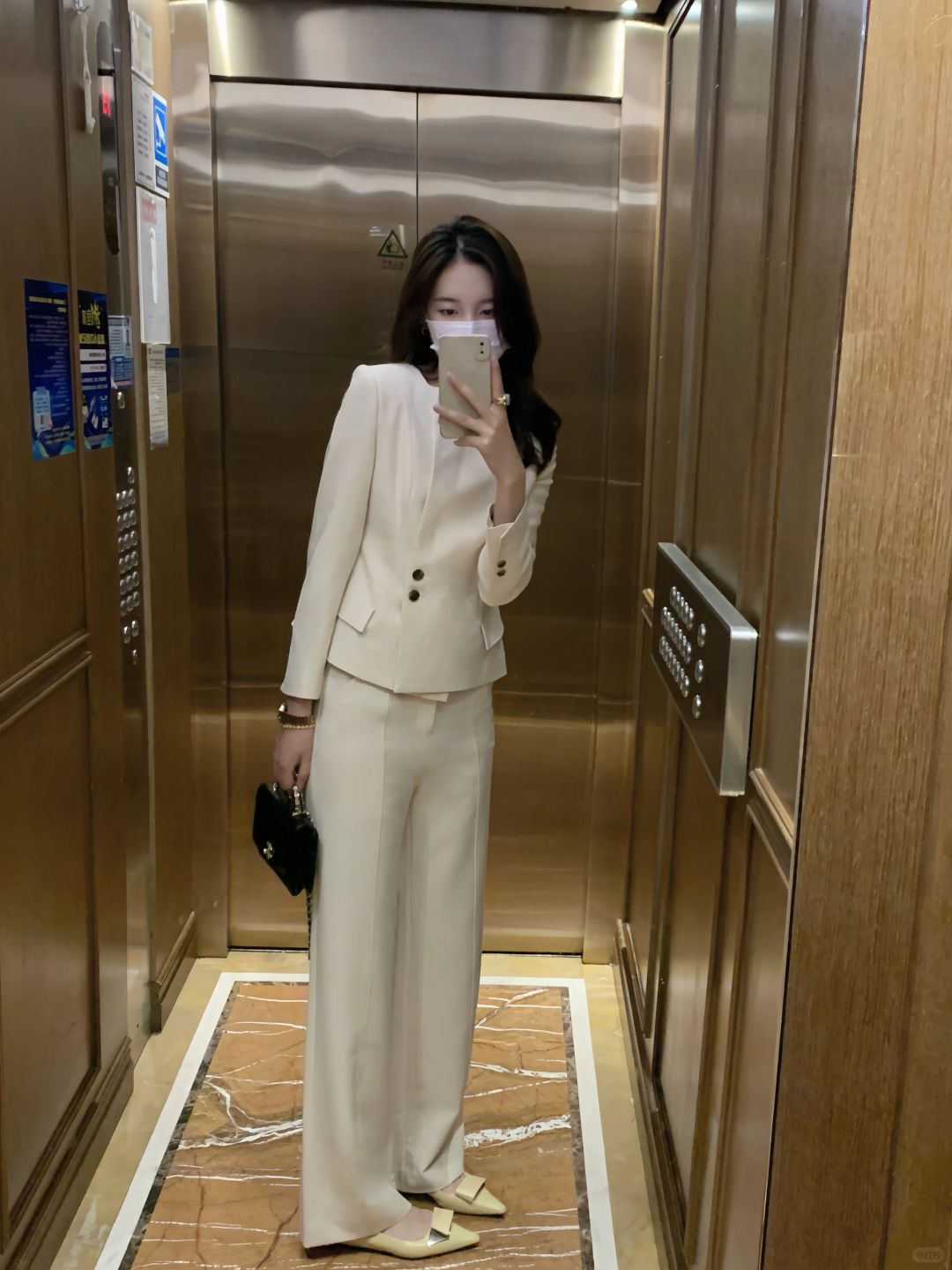 职场人早春2套通勤look