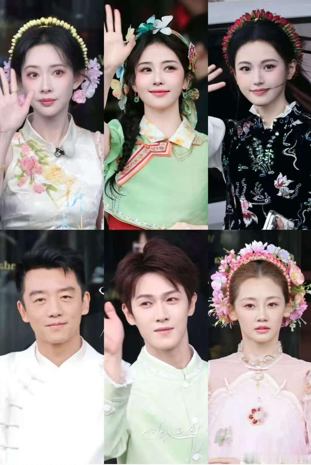 奔跑吧泉州录制簪花造型奔跑吧泉州簪花录制路透 哇哇哇哇哇 