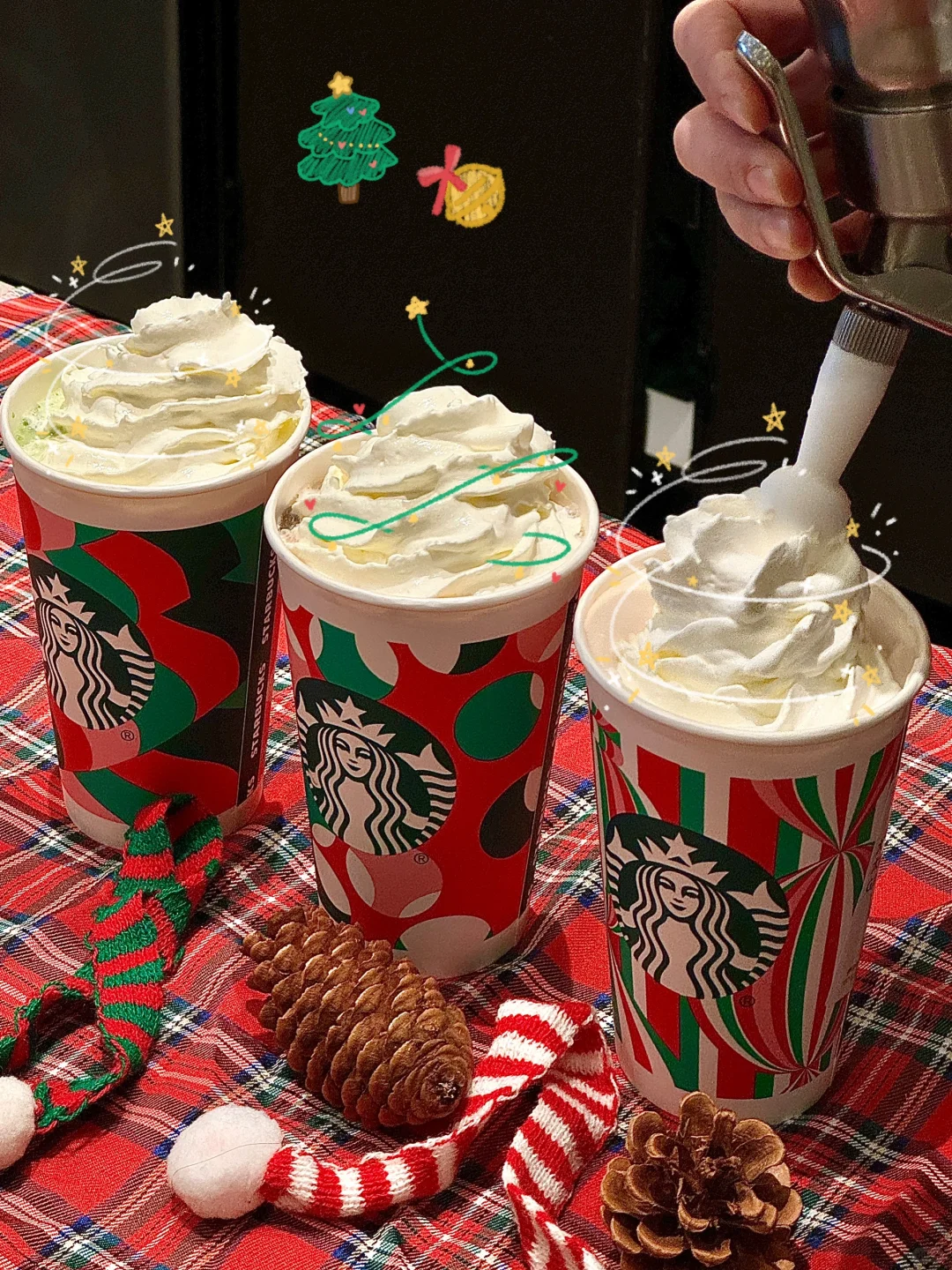 星巴克坠牛掰好喝的三杯圣诞仙品。。。。