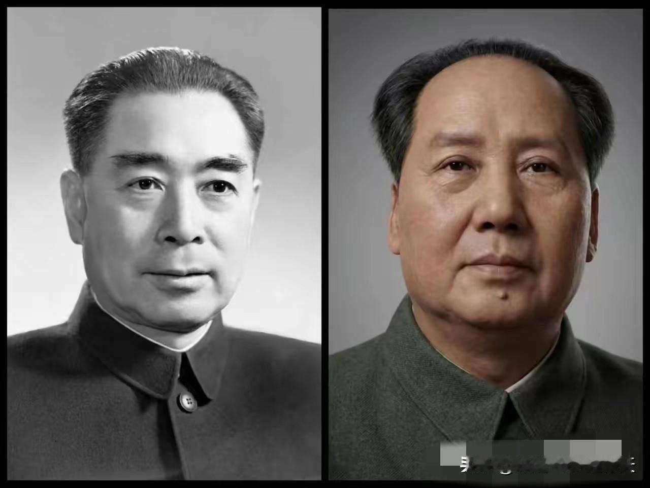 两位伟人相识于1924年，又在1976年同一年内先后去世。他们为中国人民的解放事