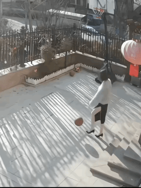 这运球也太丝滑了吧！ 