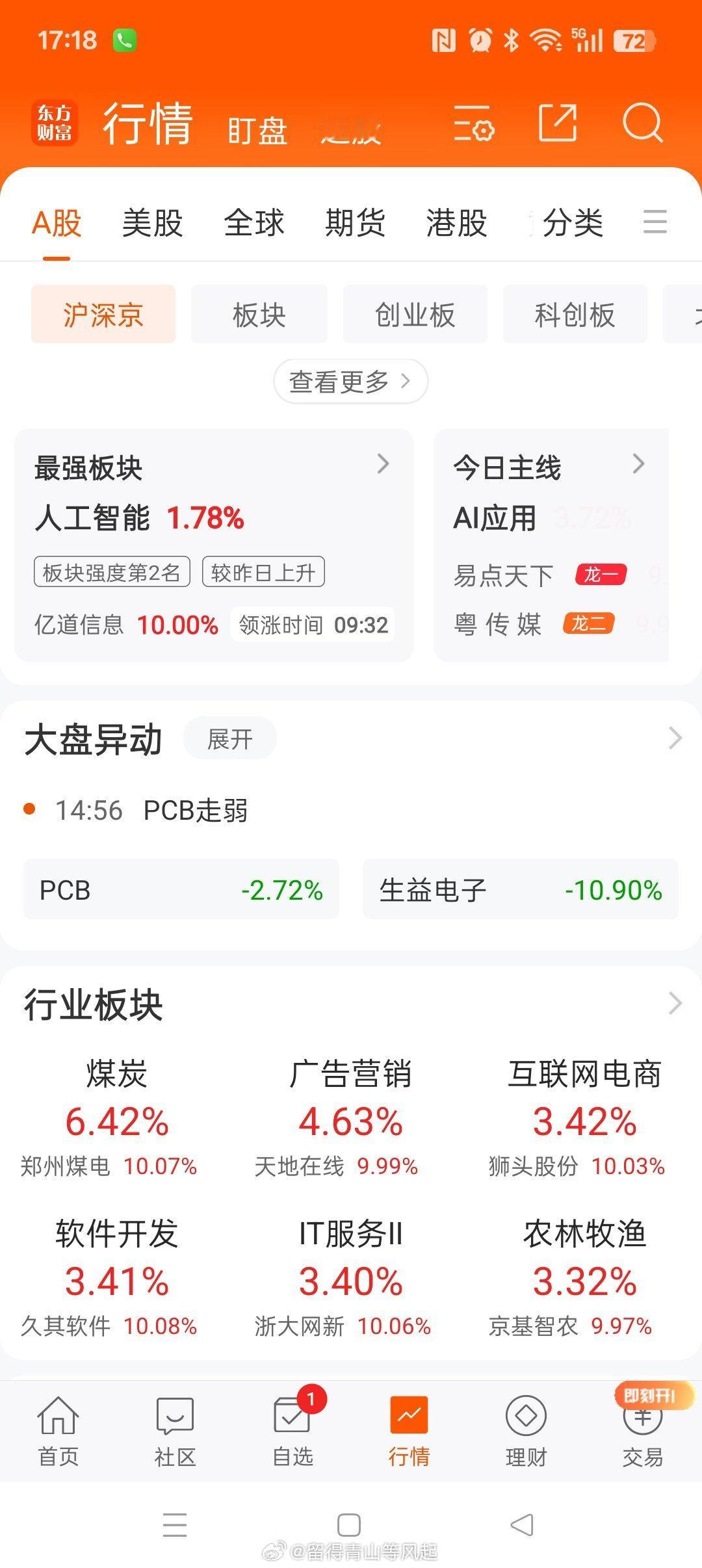 先有石油涨价，后有电力股大涨，今有煤炭强势表现。接下来，是不是该轮到新能源，能源
