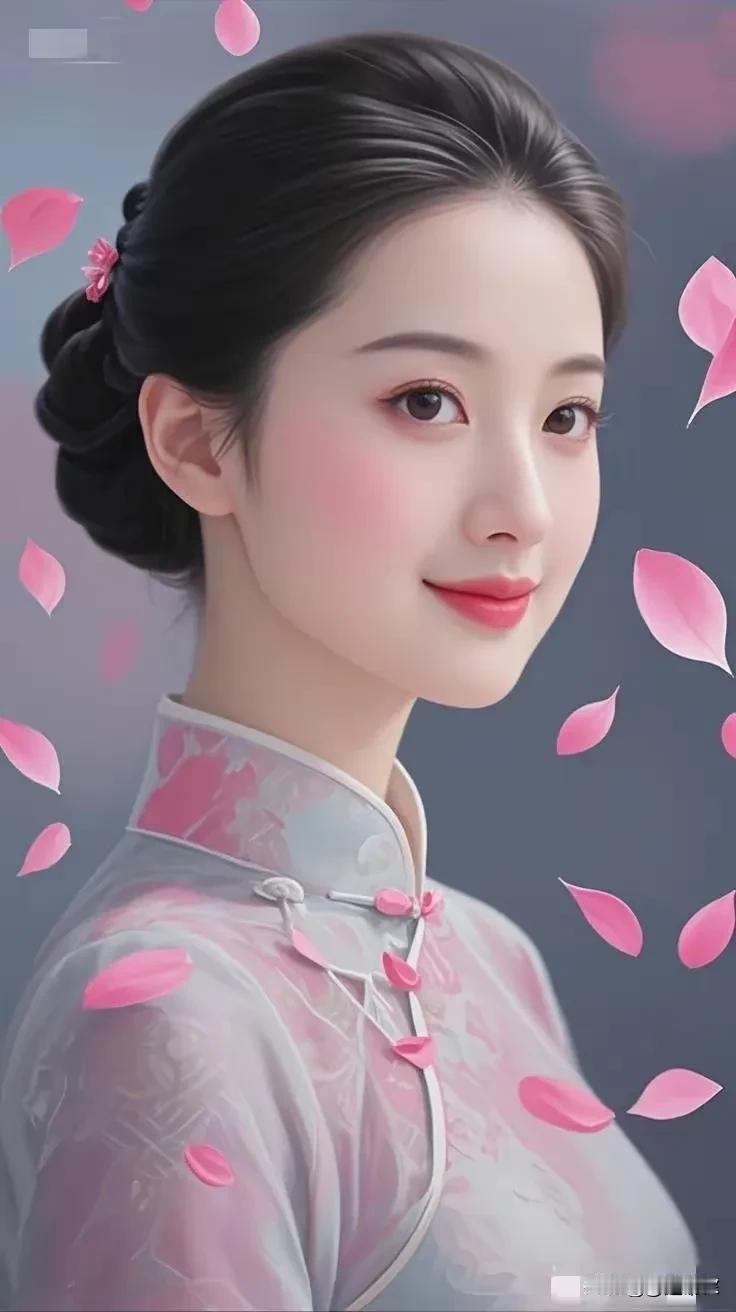 上联：步履如莲移碎玉
下联：眉若秋水映繁星