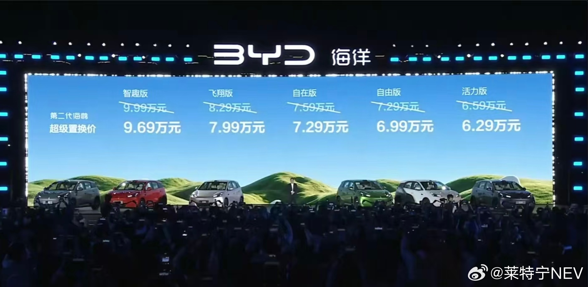 海鸥做大的目的很明显，冲着星愿来的，上市超级置换权益价6.29万-9.69万元。