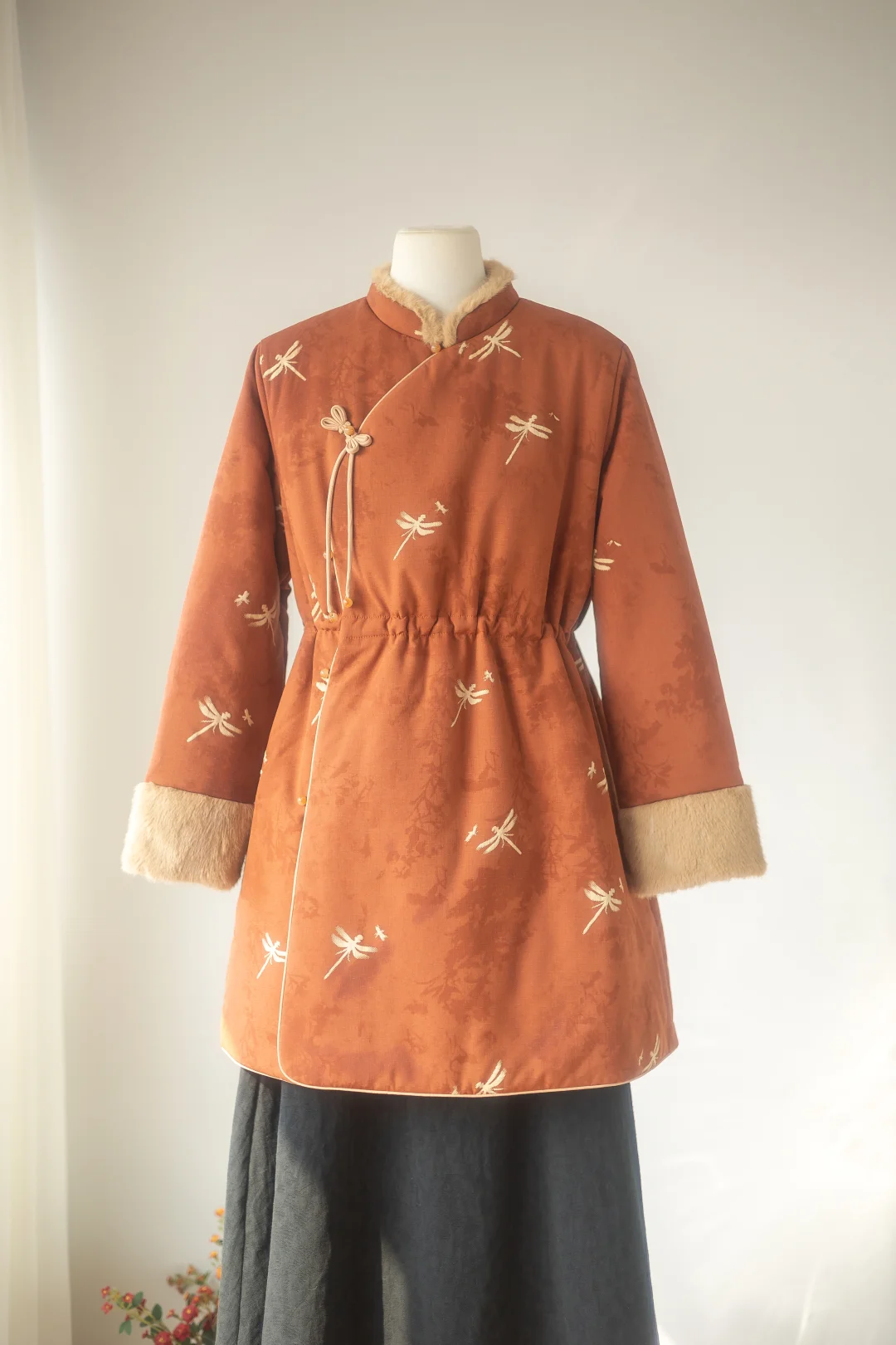 现货蜻蜓棉服｜掐腰显瘦