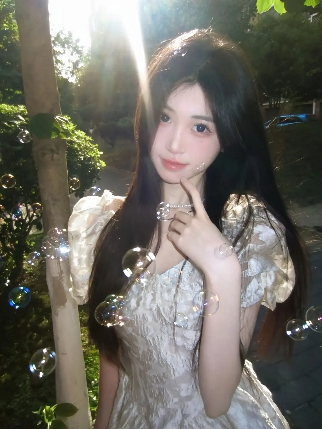 幸福即是当下 分享照片 阳光感照片 纯欲天花板 少女感