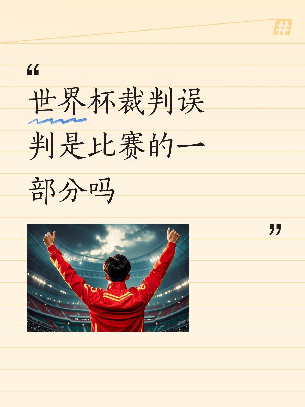 世界杯裁判误判是比赛的一部分吗即然主帅知到假摔，为何不当场向主裁主动报案，申请改