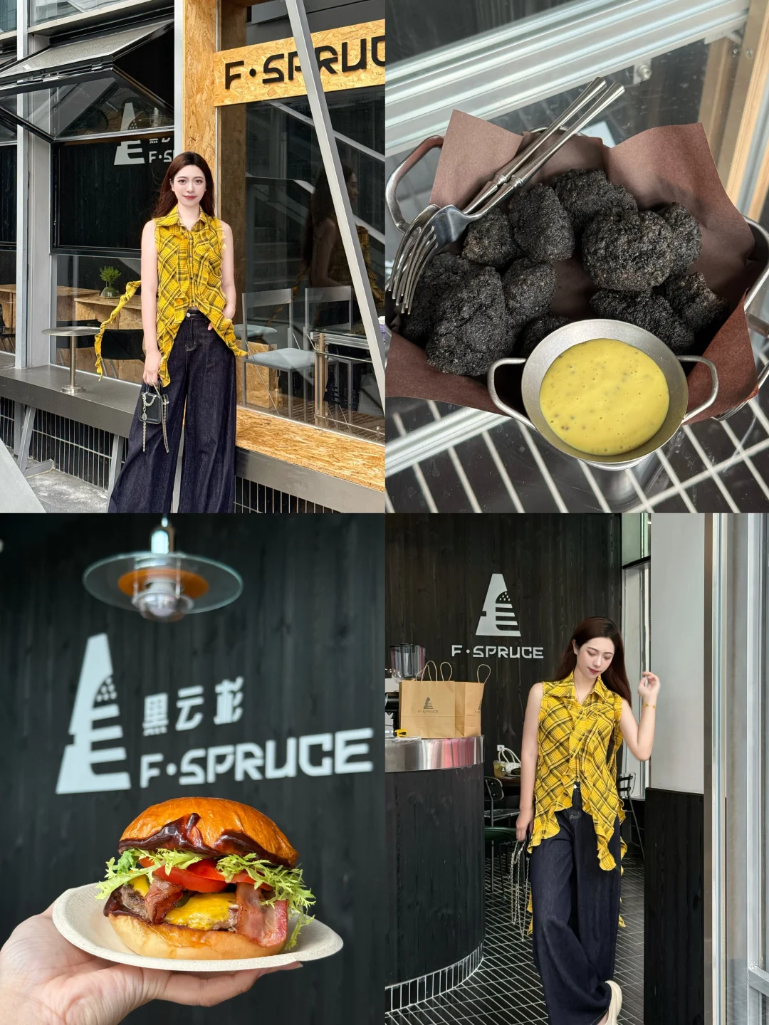 湛江🍔这家暗黑系简餐店拍照好出片！！！