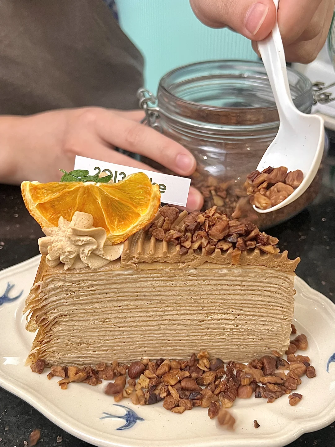 （深圳宝安）拜见焦糖千层大王！！！！