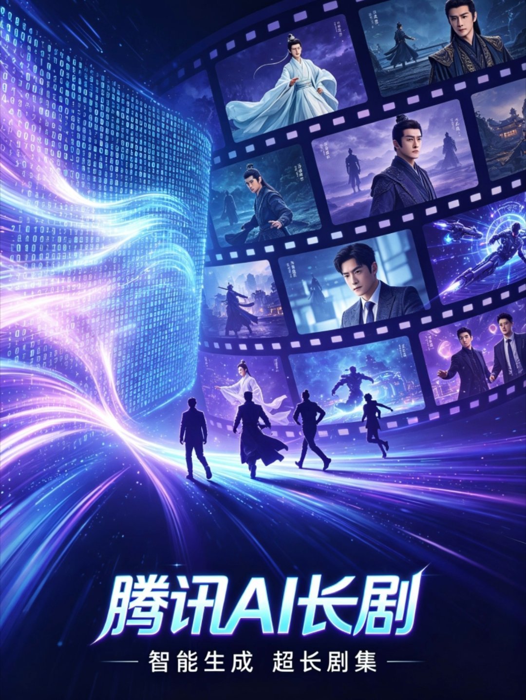 腾讯视频将发布AI长剧 腾讯视频现在正在用AI全流程做十几集的剧、90分钟的电影