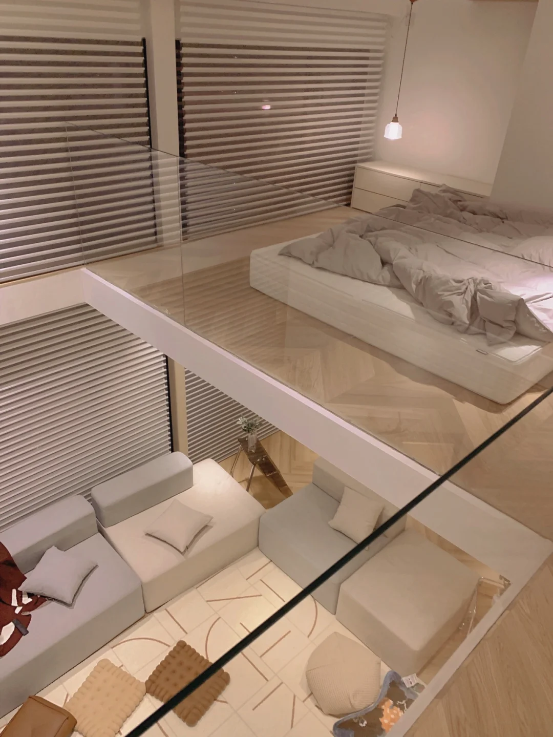 Loft卧室双层设计❕直接省掉一张床💰