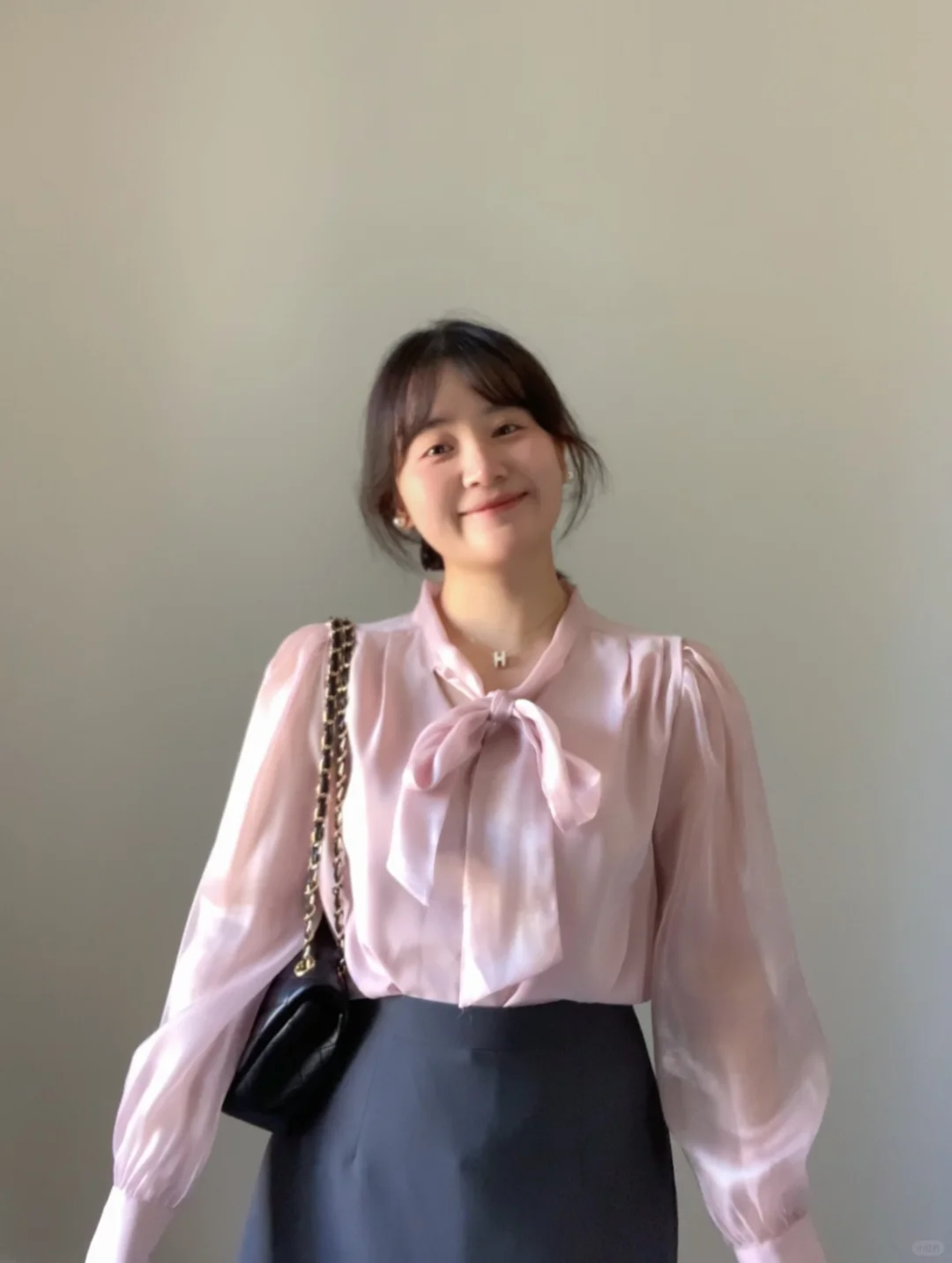灰粉配也太温柔了吧！