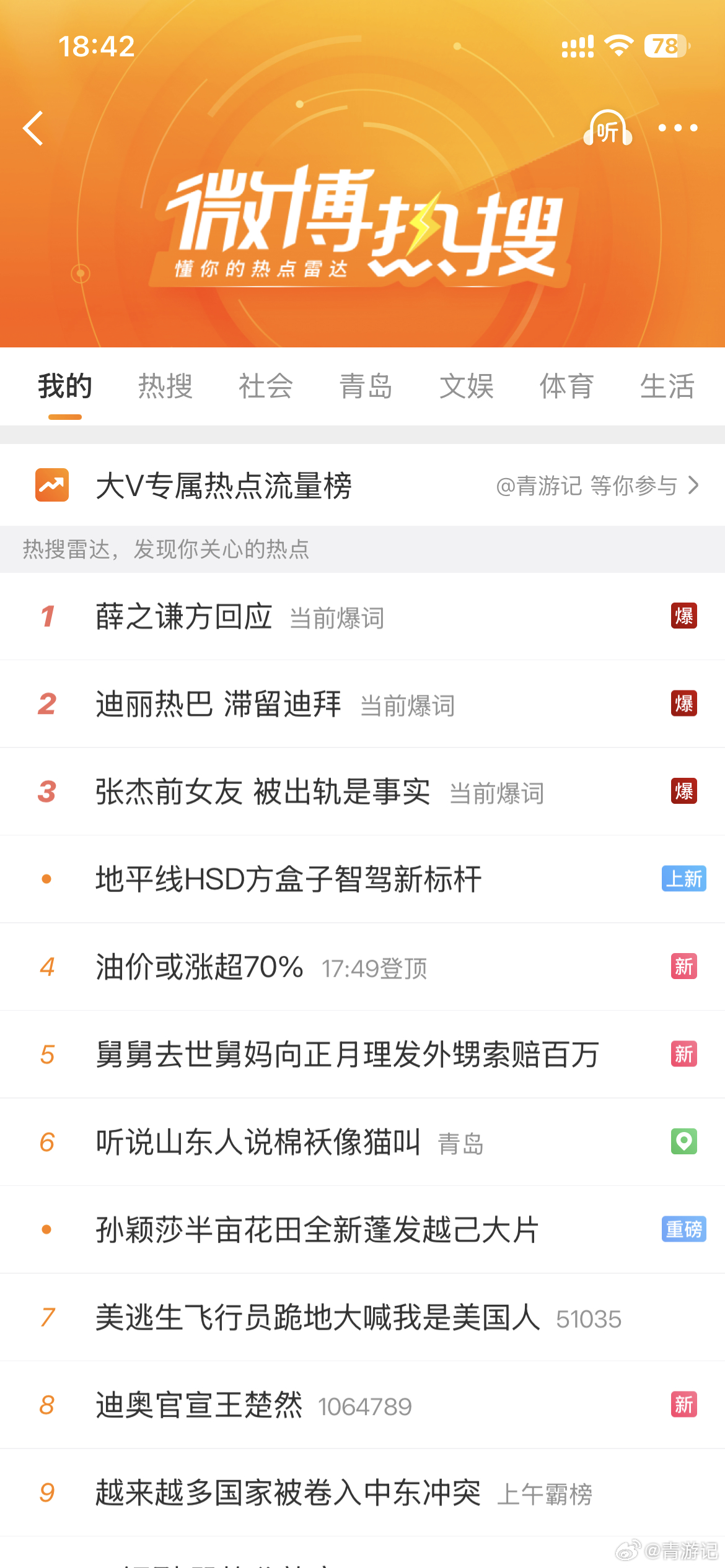 薛之谦方回应油价或涨超70% 微博没落确实是应得！ 