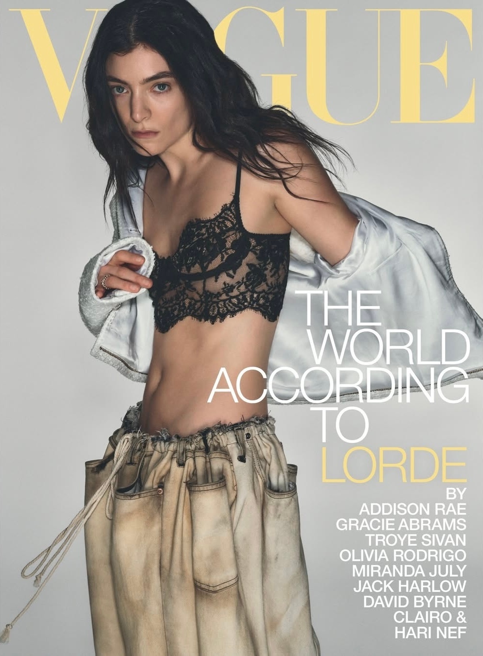 Lorde × VOGUE Australia July 2025 洛奶登封「V