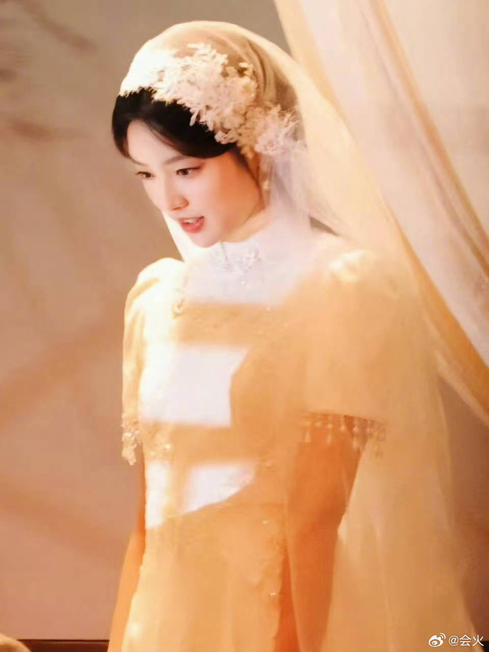 五千宝宝的婚纱造型好美！！！👰♀️💍 徐若晗玉簟秋婚纱造型徐若晗玉簟秋婚纱造