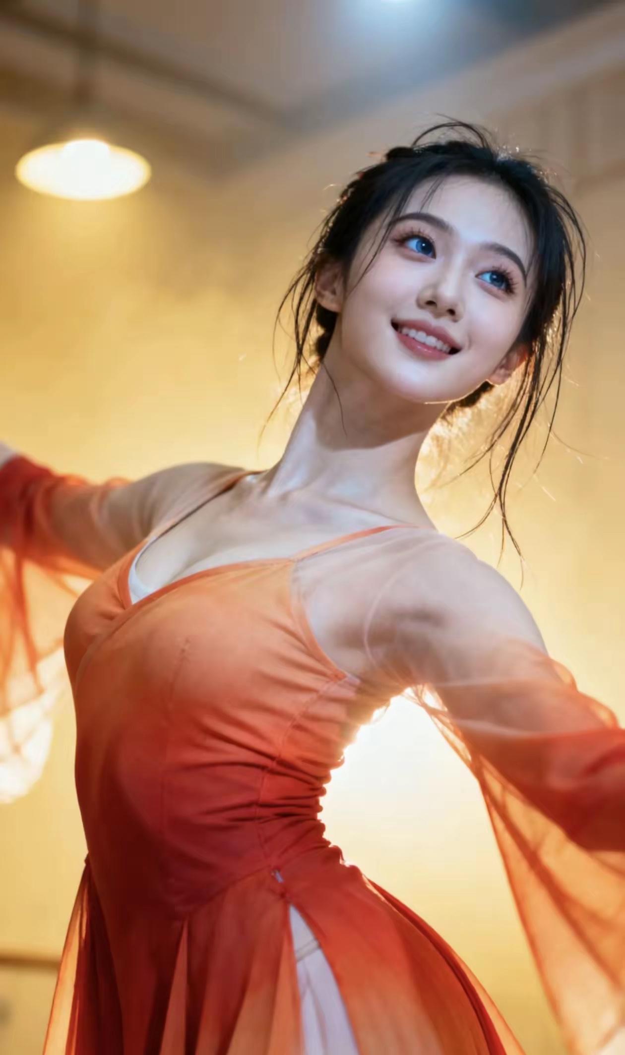 地铁上，一个妈妈抱着孩子站着，没人让座。一个女孩站起来说“您坐”。妈妈坐下，没道