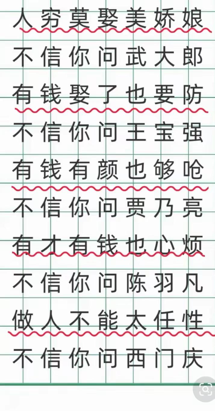 美丽不是原罪，多少人古往今来，却因娶了美丽妻子而命丧黄泉
武大郎穷却娶了美得叫人