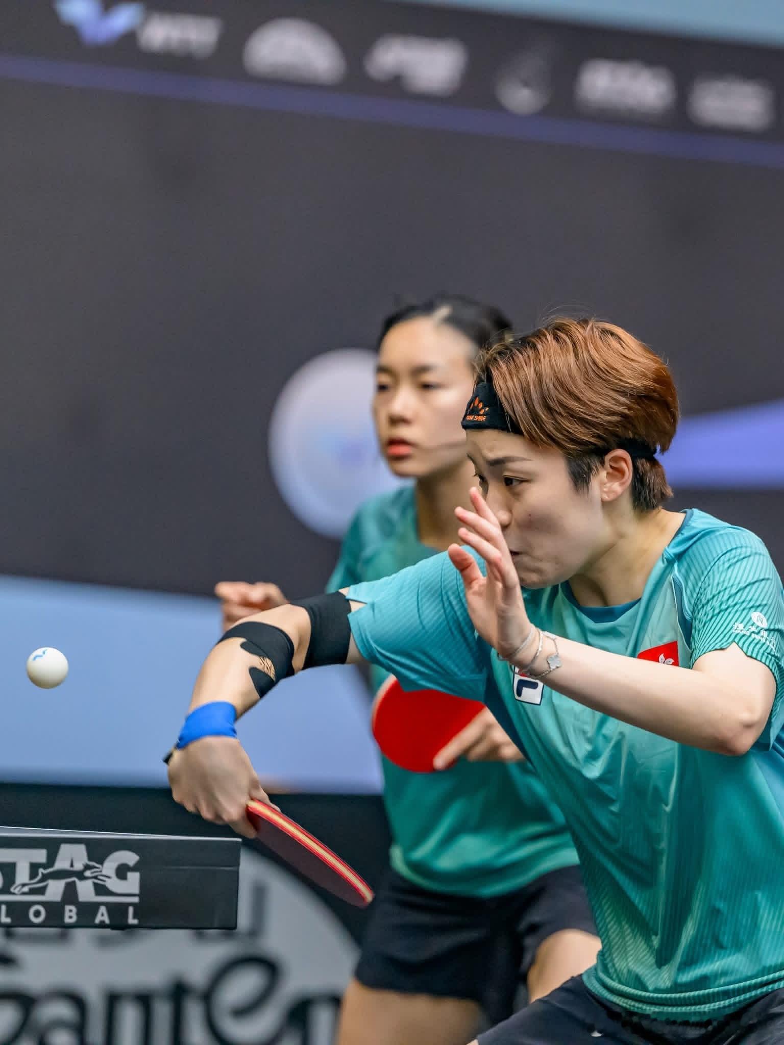 WTT常规挑战赛马斯喀特站2026 杜凯琹/吴咏琳这对组合首次晋级WTT常规挑战