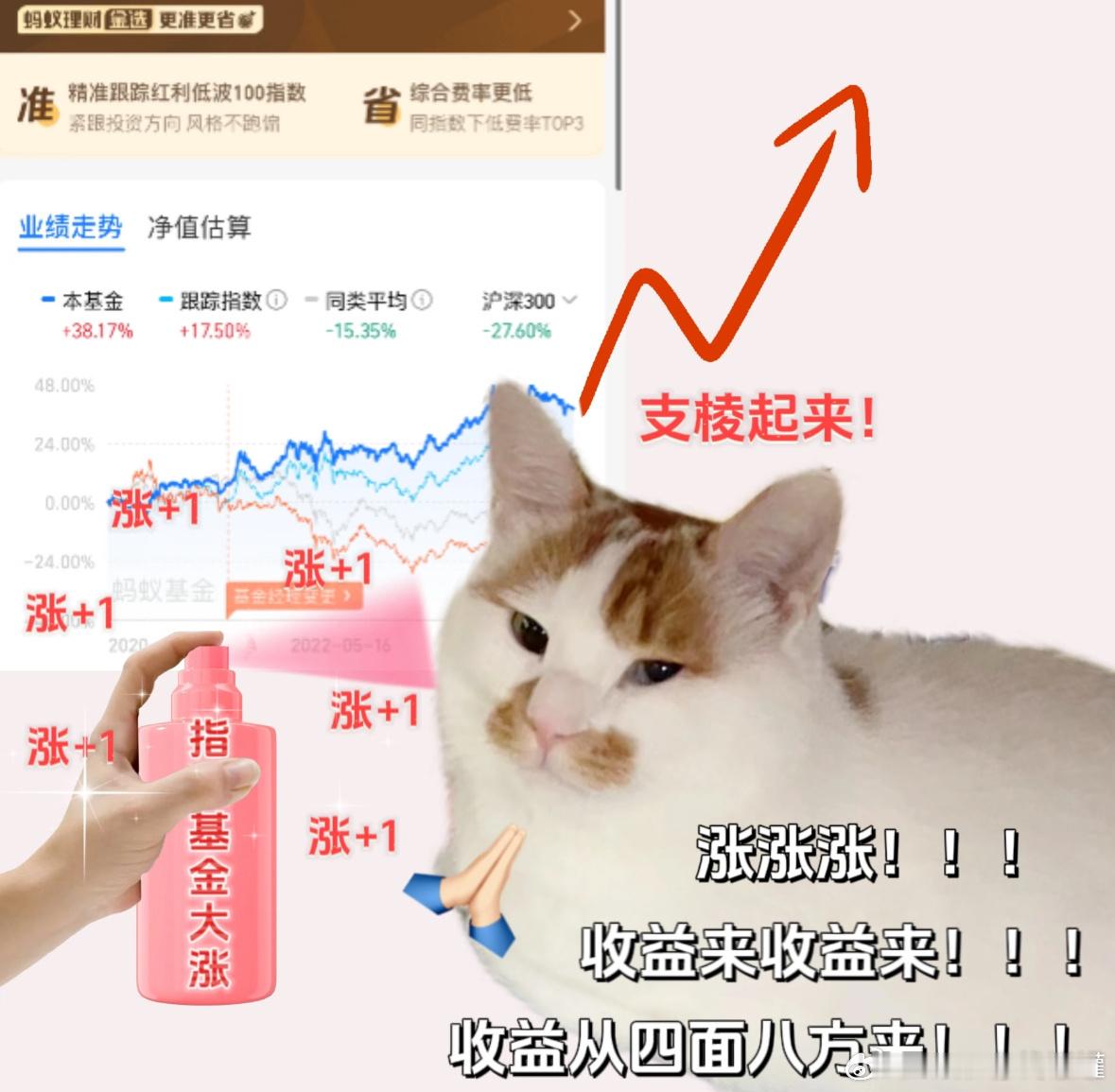 接好运，基金红红火火，涨涨涨！财运 ​​​