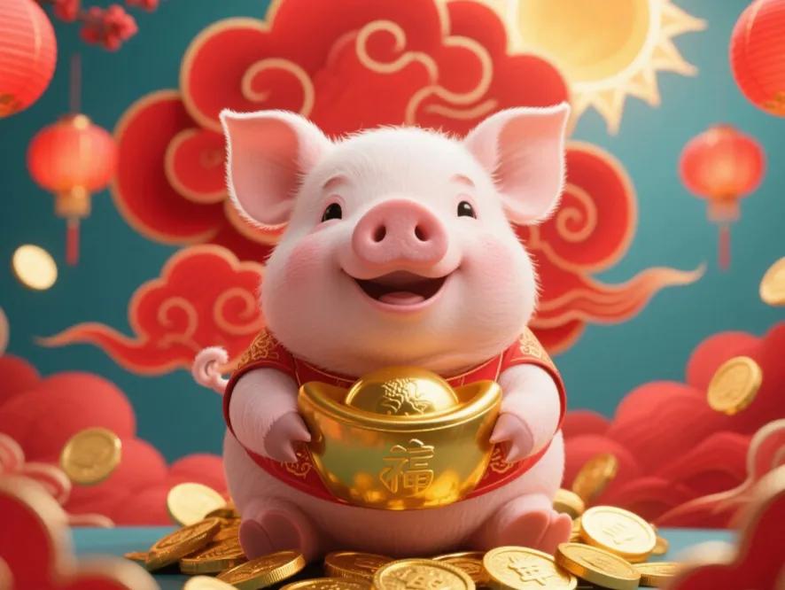 属猪的最大优点：豁达乐观
属猪之人最大的优点当属豁达乐观。他们仿佛自带“快乐滤镜