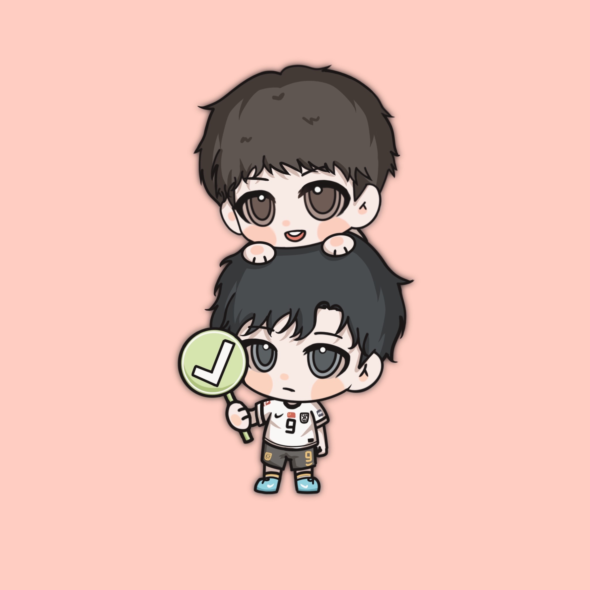 [911]情人节快乐吧！喜欢的老公可以自提做表情包哈哈哈☺️ 