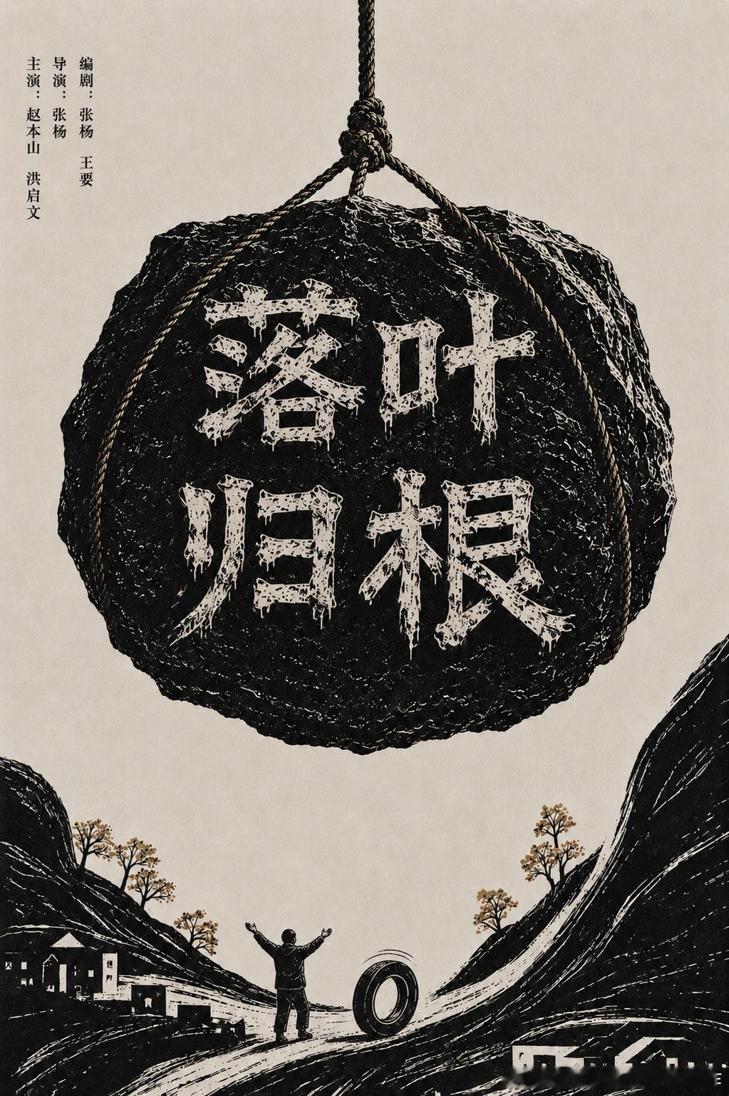 让AI设计的电影海报，还凑合，中规中矩。 