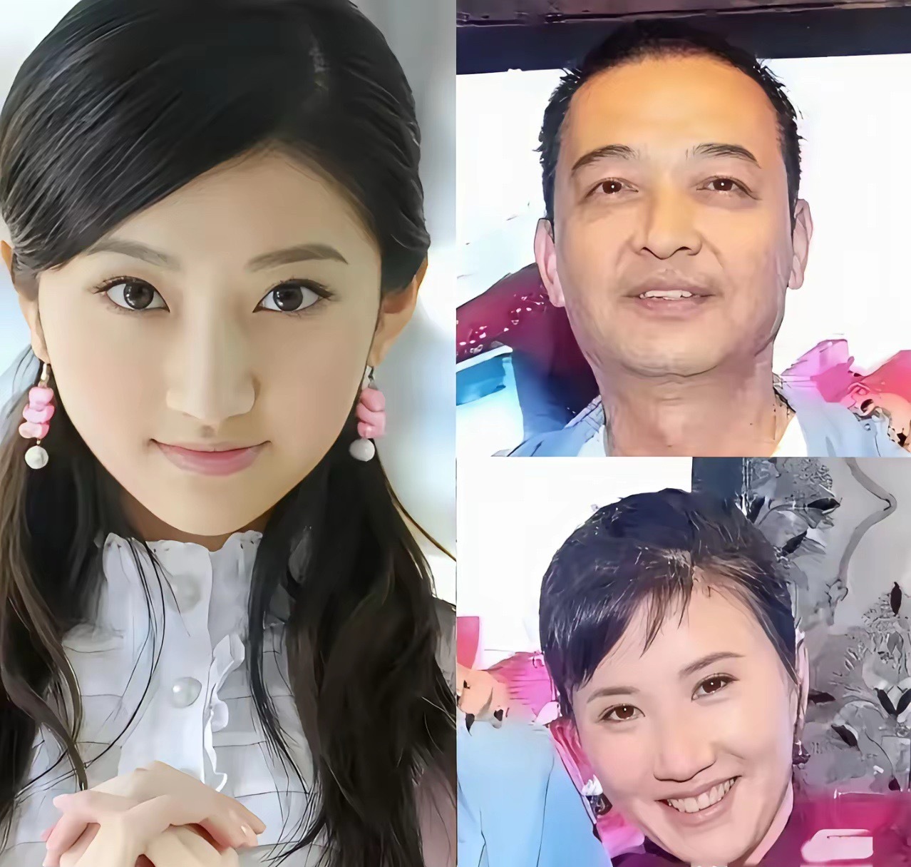 感觉她妈吗更好看，她妈吗脸比她长点，景甜的脸比较短。 ​​​