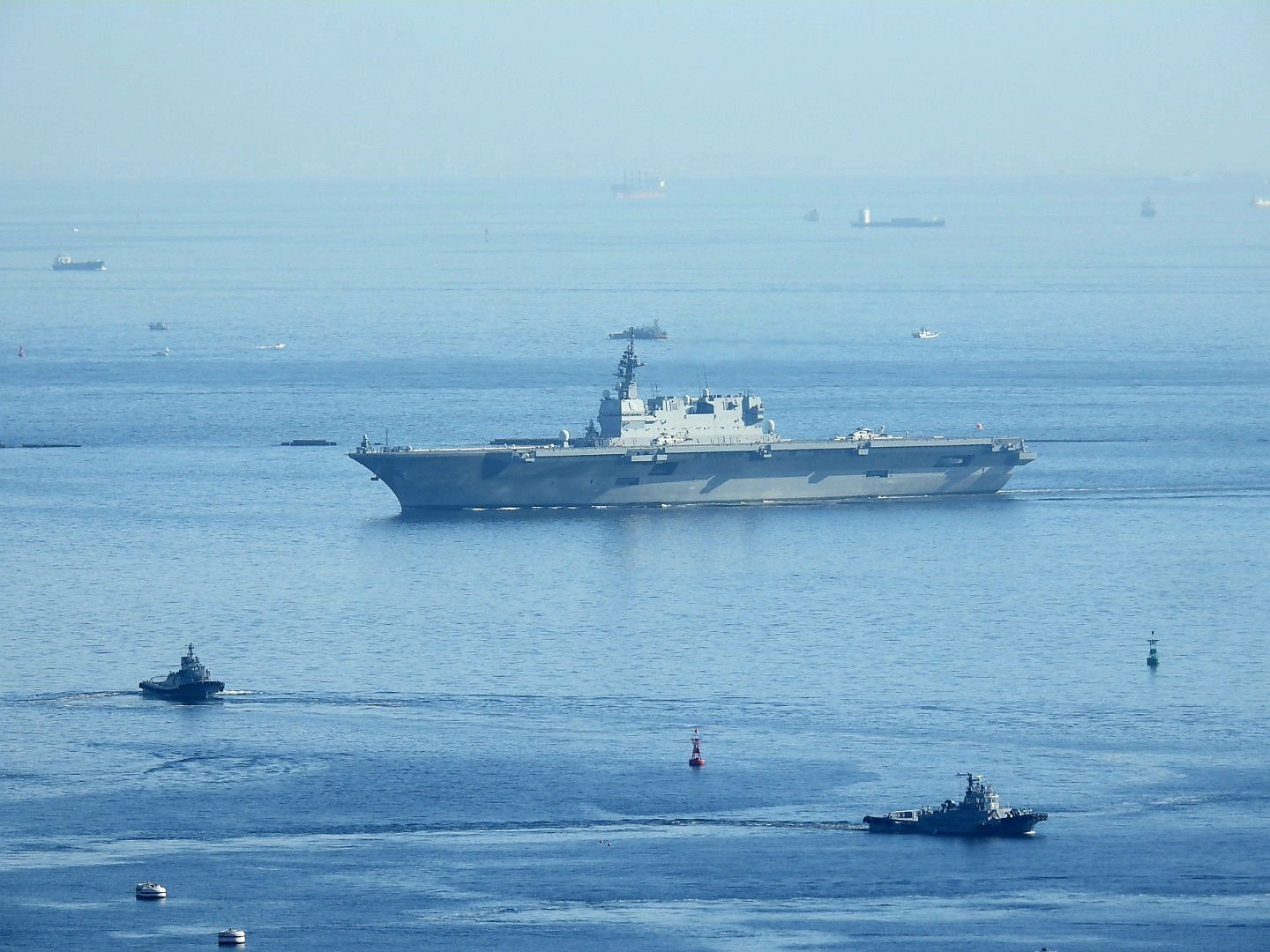 出云号JS Izumo, DDH-183返回横须贺 ​​​