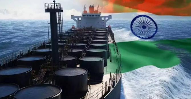 彭博社报道：印度采购的俄罗斯石油四年来首次不再打折，价格已突破120美元

印度