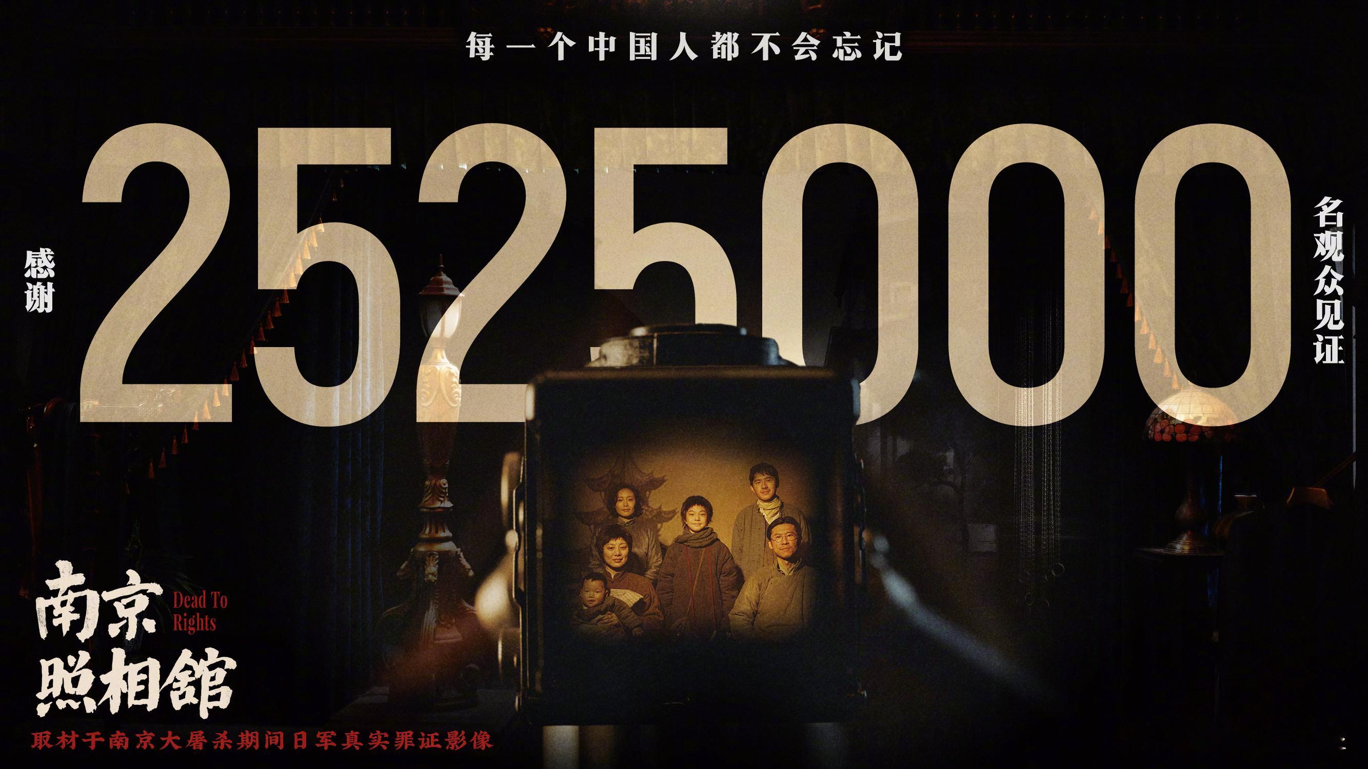 南京照相馆票房破亿据猫眼专业版数据，电影《南京照相馆》映前1天， 点映及预售总票