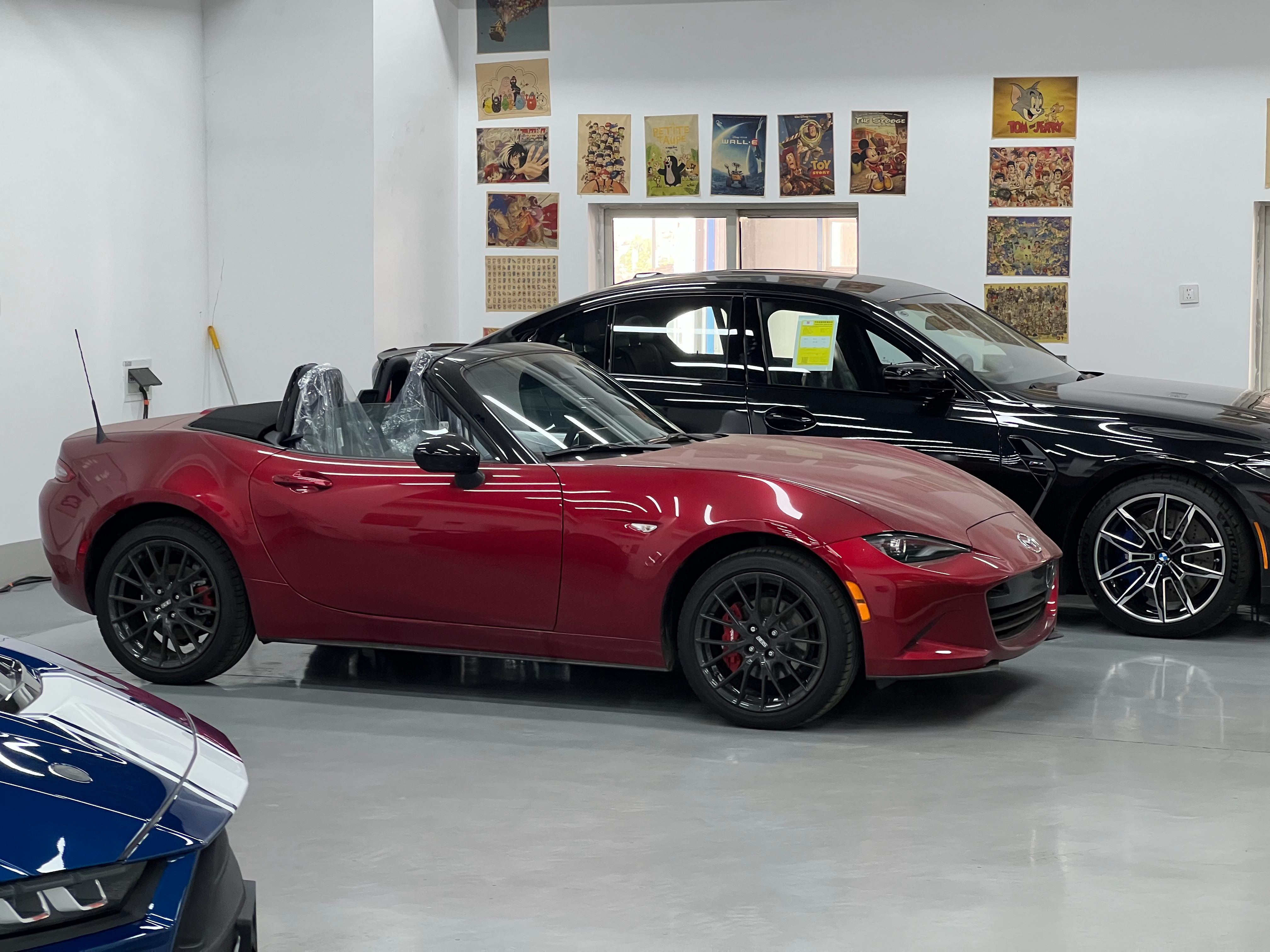 来一台MX-5的大顶配加拿大版GSP+sport一身名牌的MX-5又来了  ​​