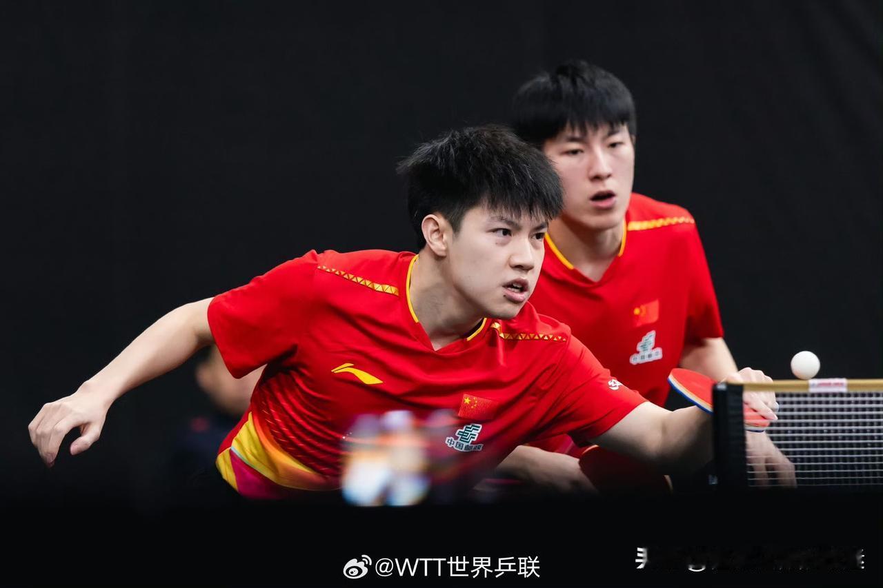 国乒包揽多哈支线赛男女双打冠亚军
1、黄友政/温瑞博🇨🇳：半决赛横扫队友徐海