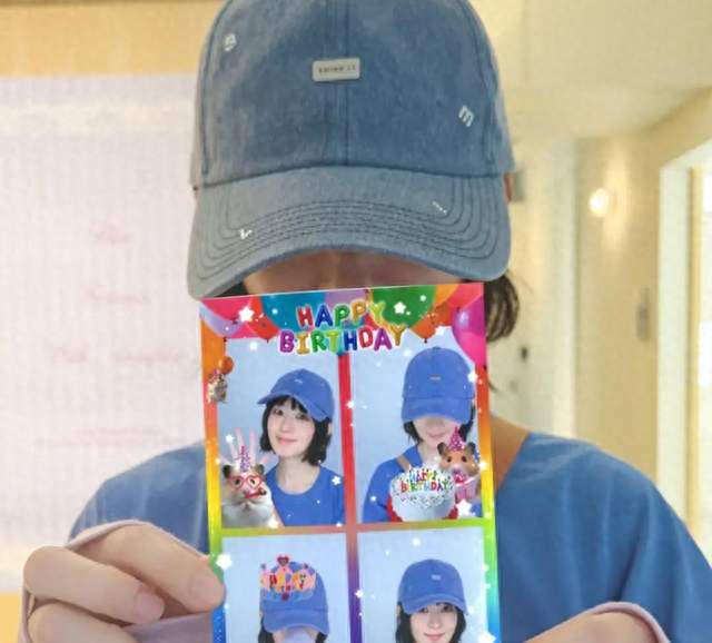 赵丽颖晒照庆39岁生日，还偷摸晒了儿子，娘俩依偎看打铁花很幸福