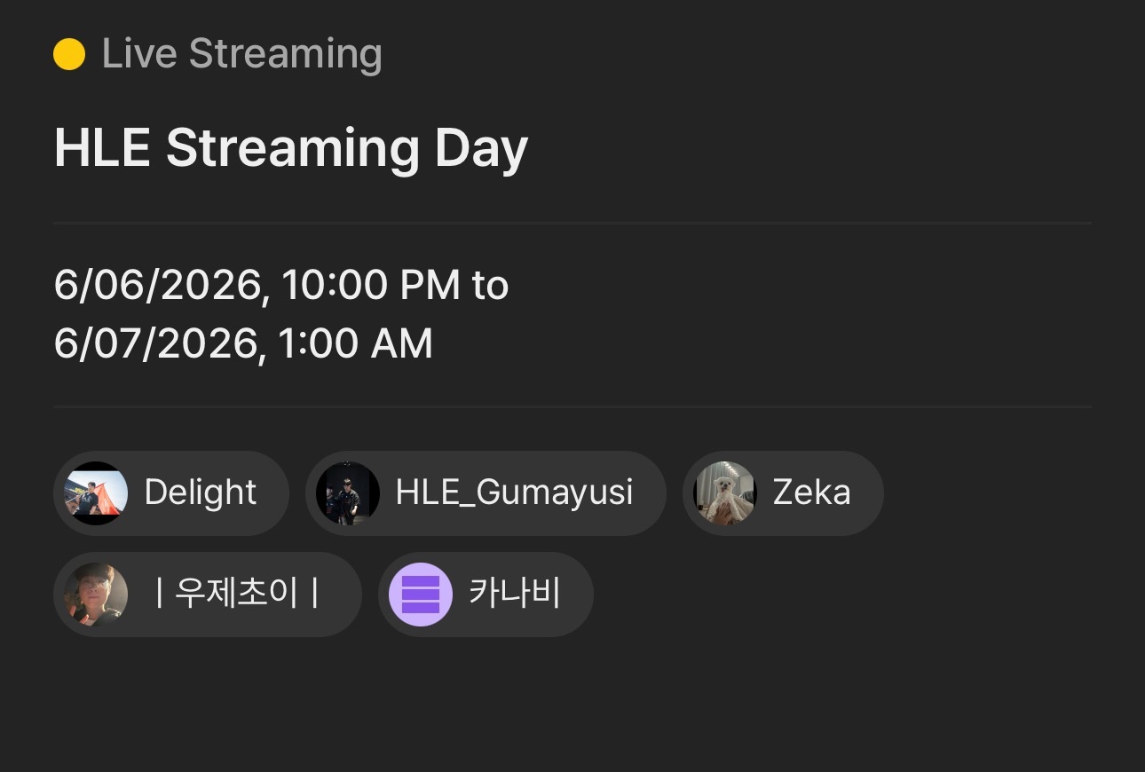 6.6 Zeus直播安排22:00-1:00