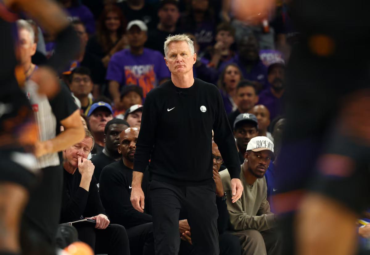 [To learn English]
Warriors coach Steve 