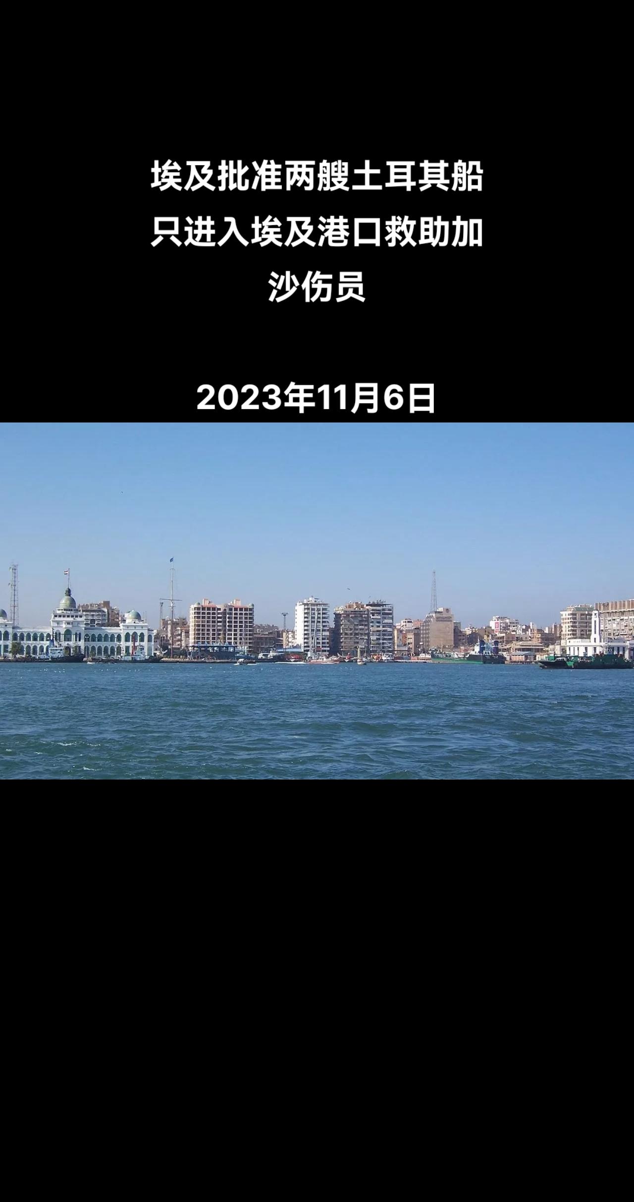 俄罗斯卫星通讯社安卡拉11月5日电 土耳其卫生部长科贾表示，埃及批准两艘载有野战