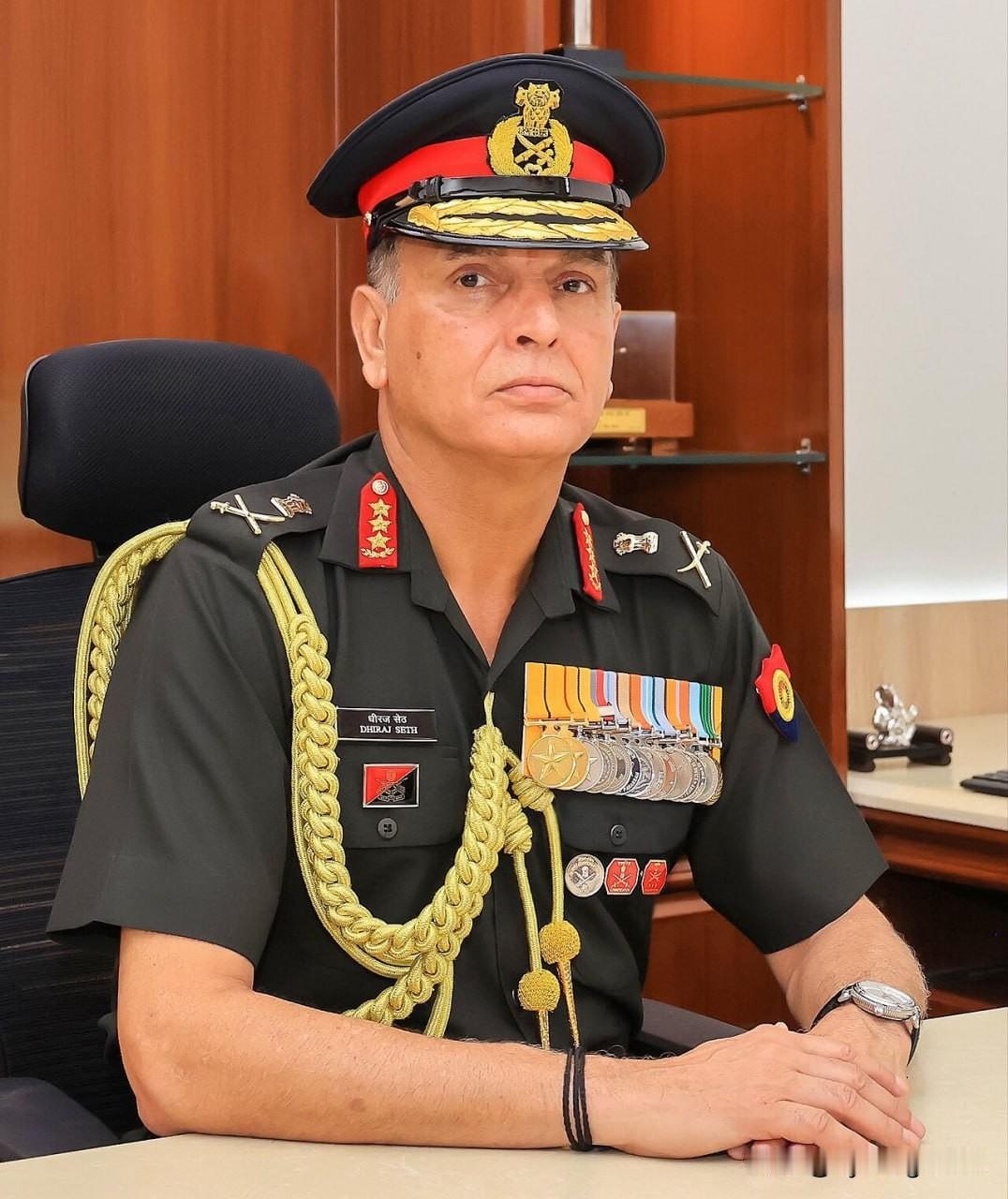 🇮🇳 迪拉杰·塞思（Dhiraj Seth）中将被任命为印度陆军参谋长

印