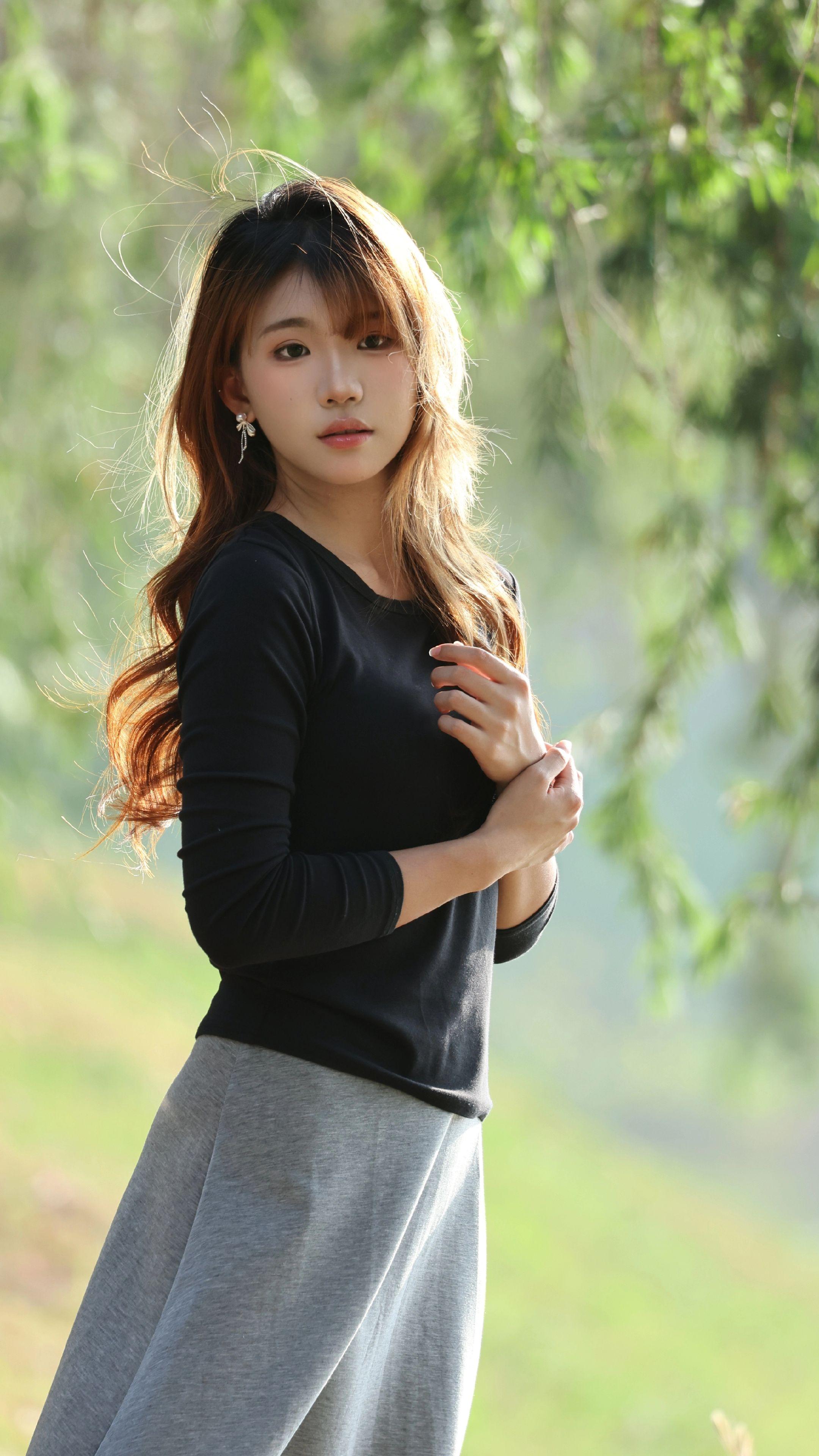 中国女性 文艺穿搭 人像写真 森系