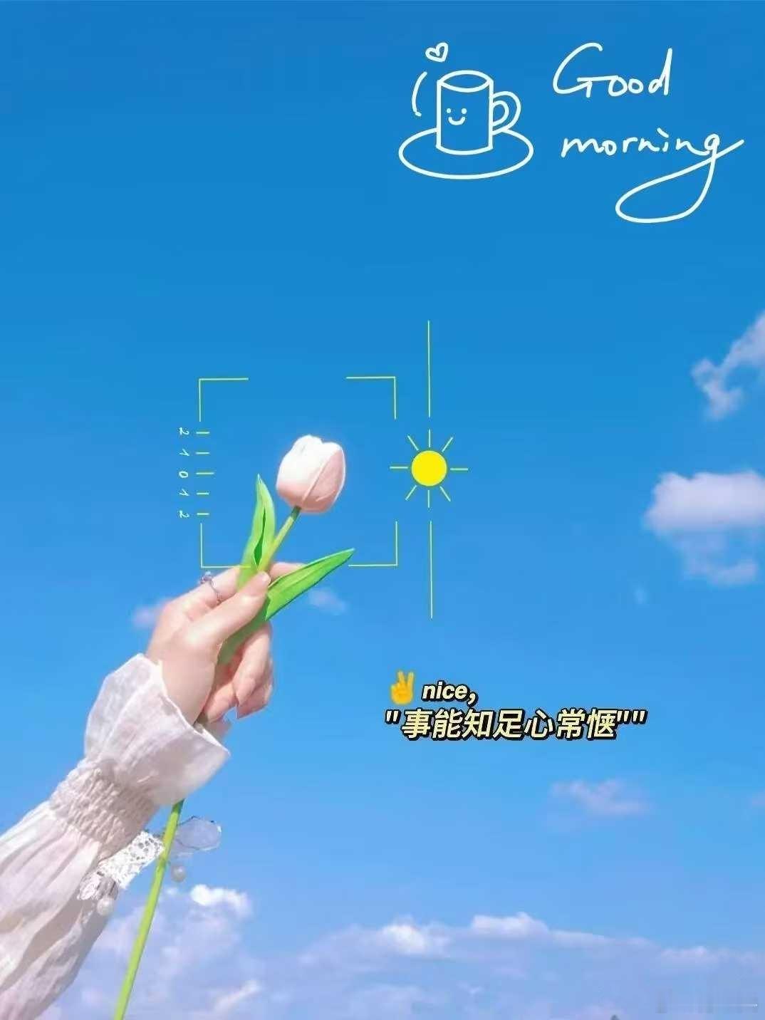 生活一半烟火，一半自愈与温柔~早安新的一天，不负晨光不负自己