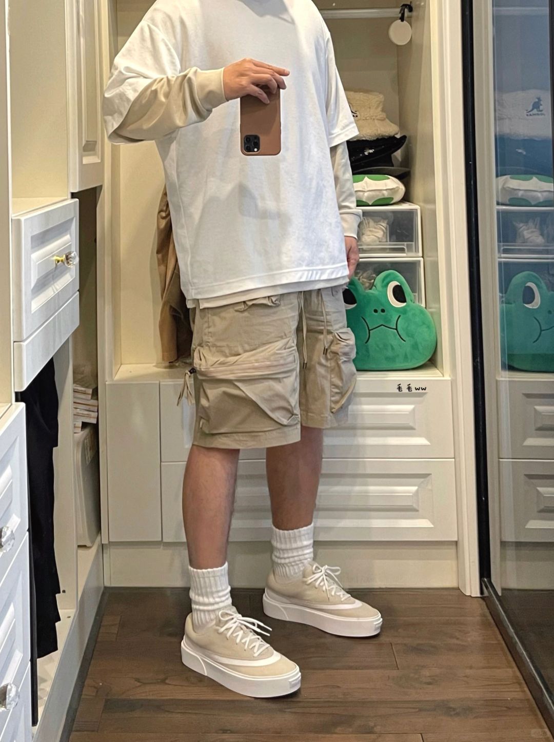 沙漠色系｜短裤穿搭