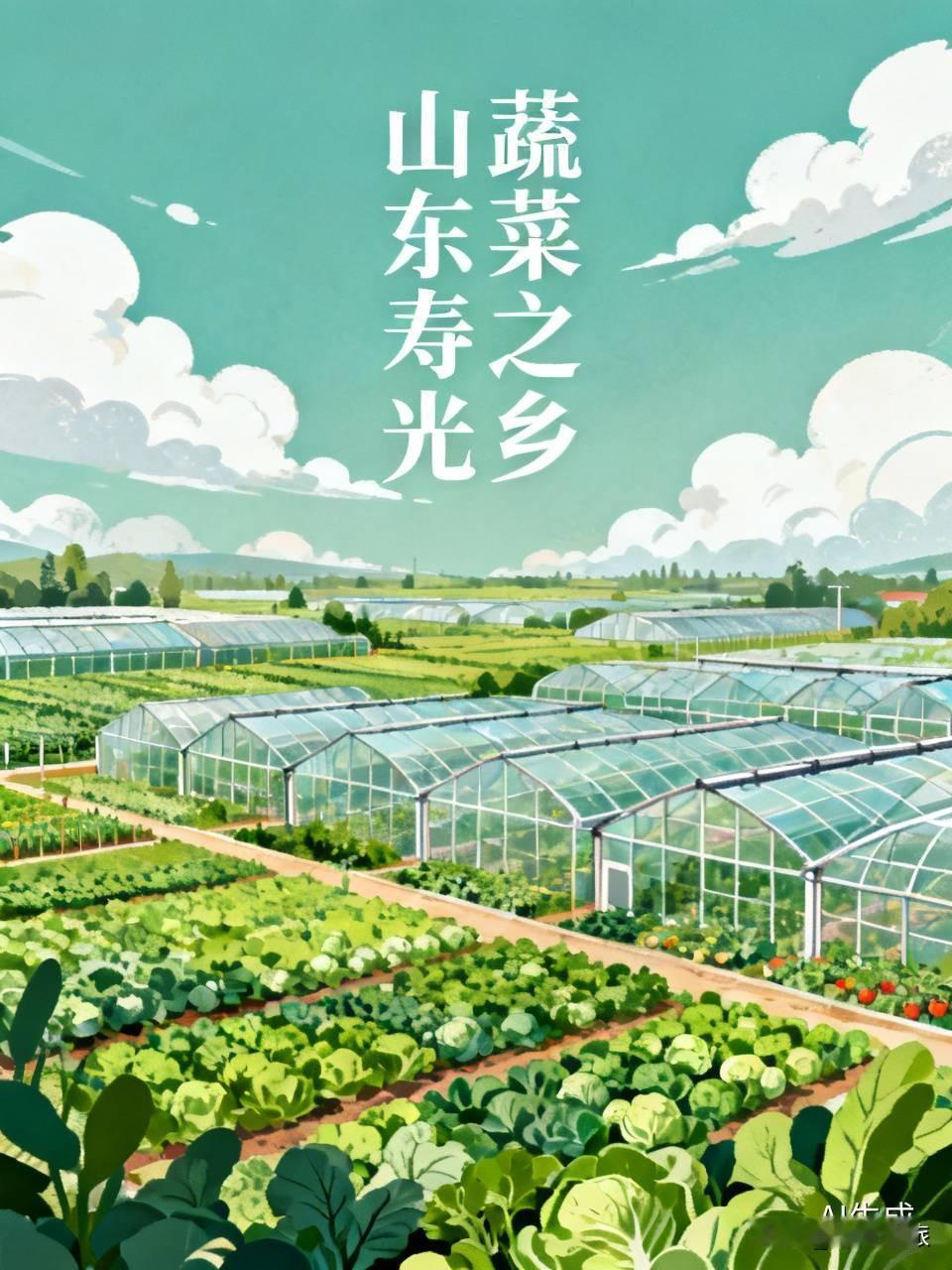 山东寿光还真就是大名鼎鼎的“蔬菜之乡”！它那蔬菜产业相当厉害，种植规模大得惊人，