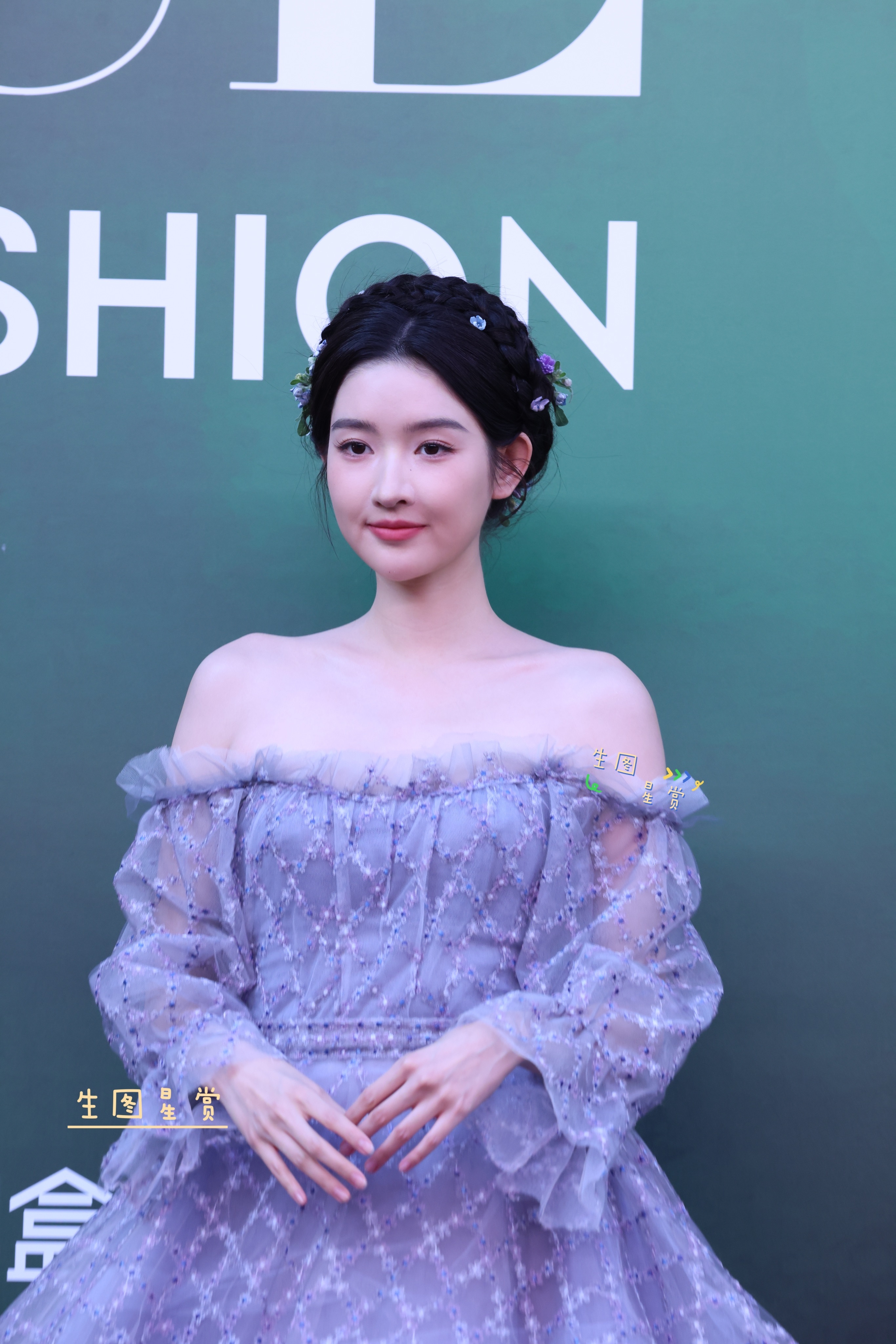 王玉雯× vogue红毯花仙子坠落人间，紫色弥香💜💐vogue时尚之力盛会王